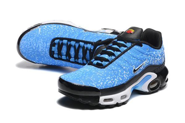 Air max tn - azul/bolinhas brancas