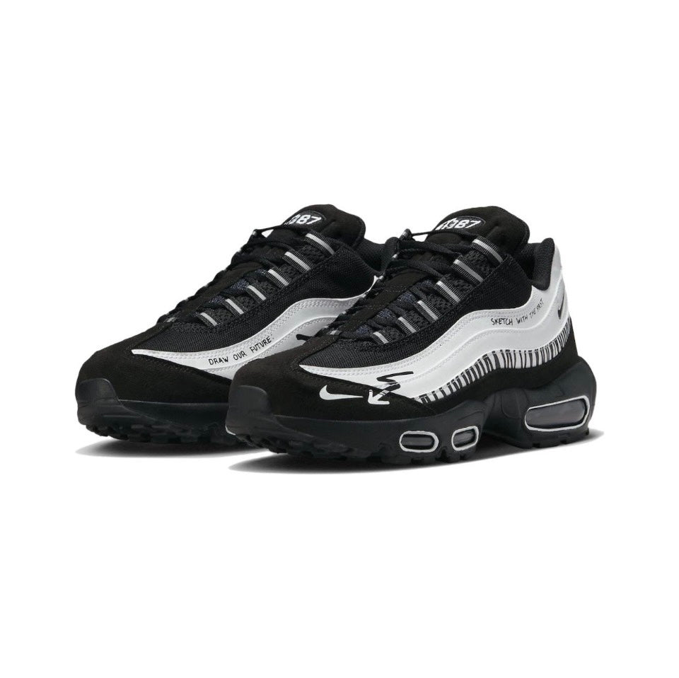 Air Max 95 Esboço Preto